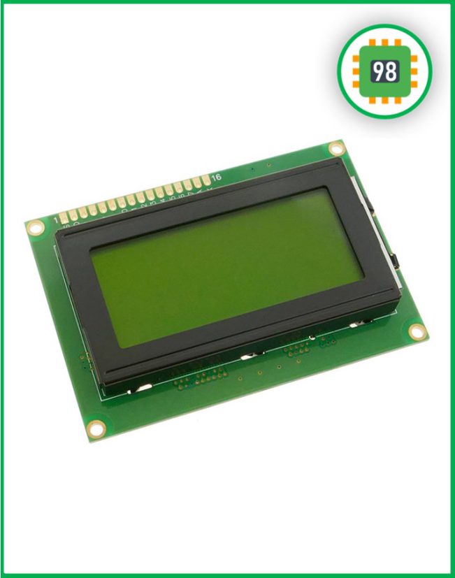 LCD کاراکتری مدل 20×4 با Backlighting سبز