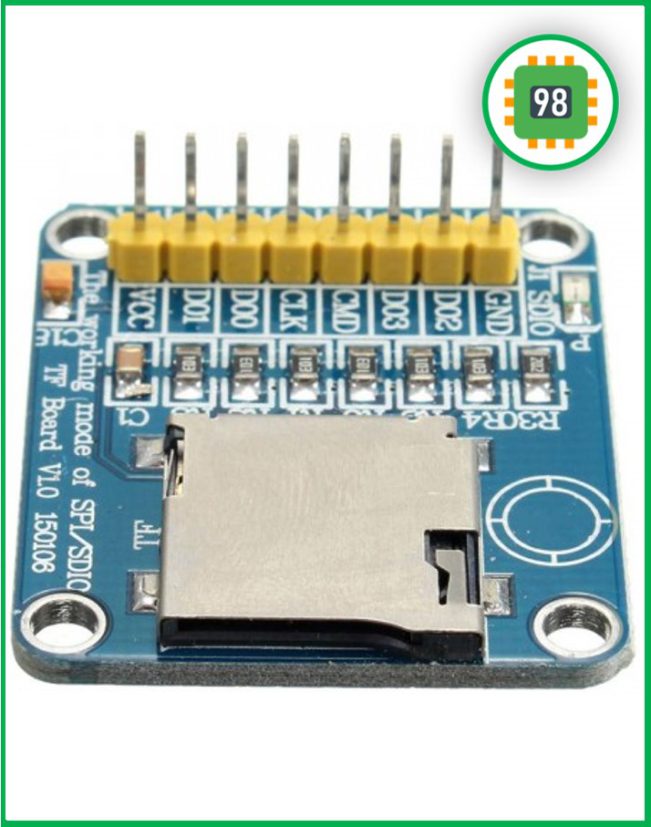ماژول MicroSD-TF Reader-مدل 8 پایه