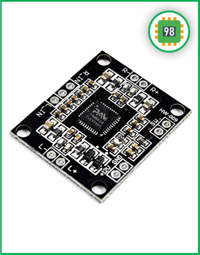 ماژول آمپلی فایر استریو مدل PAM8610 بدون ولوم