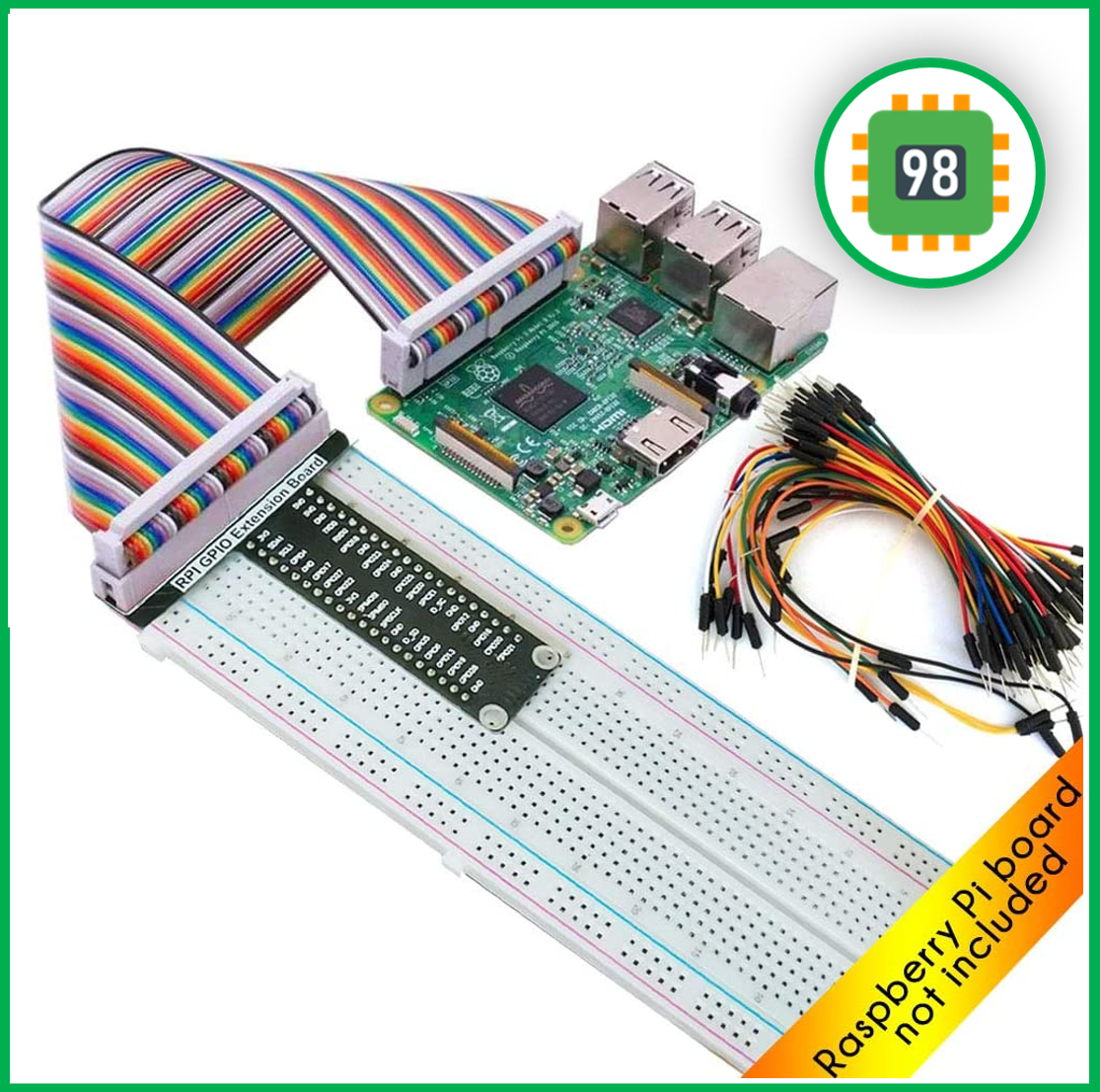 نحوه اتصال و استفاده از شیلد توسعه 40 پین Raspberry Pi مدل T