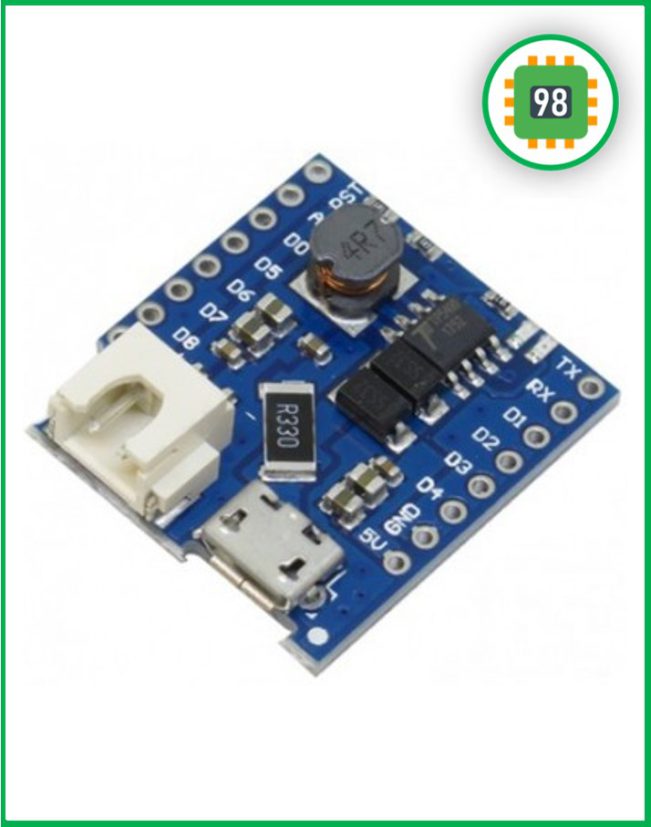 شیلد شارژر باتری مدل Wemos Mini D1