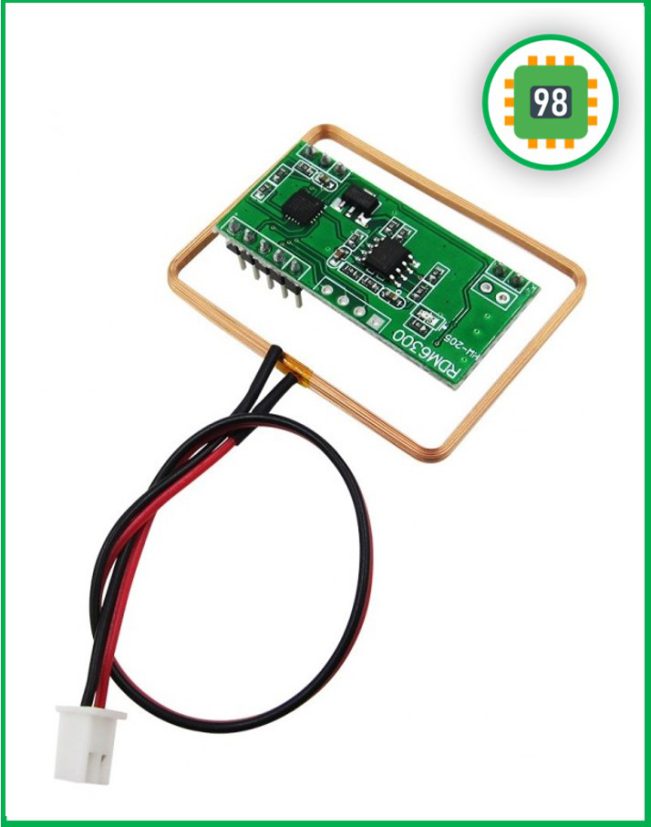 ماژول RFID مدل RDM6300 با فرکانس 125KHZ