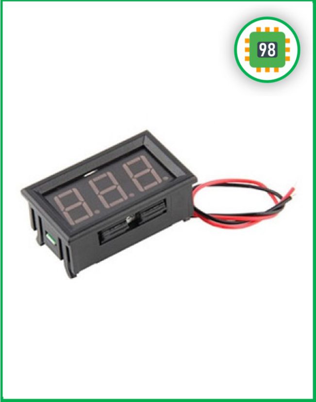 ولت متر پنلی مدل سه رقمی 80V-500VAC