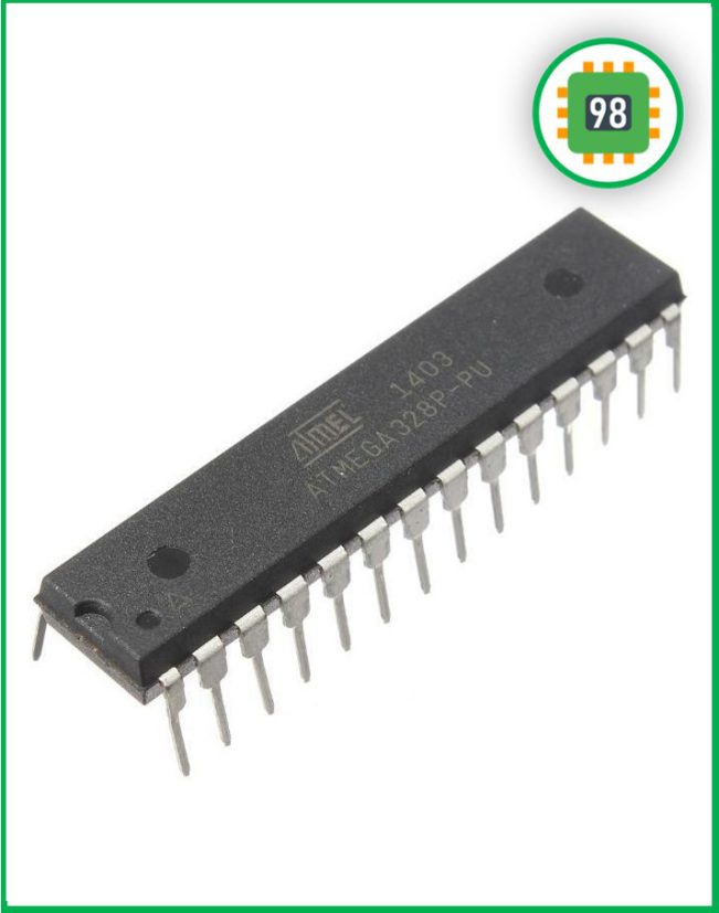 میکروکنترلر ATMEGA328P-PU مدل DIP با 28 پایه