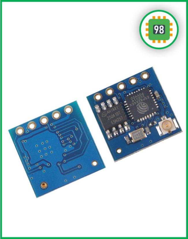 ماژول وای فای ESP8266-05 با خروجی سریال و سوکت آنتن IPX