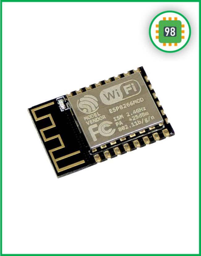 ماژول وای فای ESP8266-12F با پشتیبانی از ارتباط سریال UART