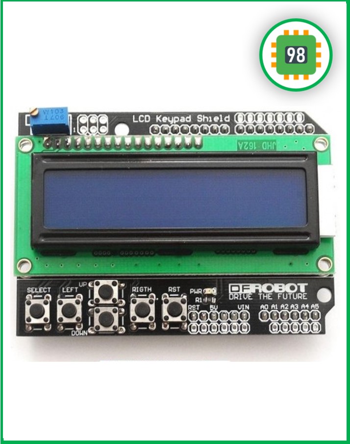 LCD 2X16 Keypad Shield Arduino-2