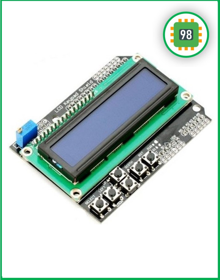 LCD 2X16 Keypad Shield Arduino