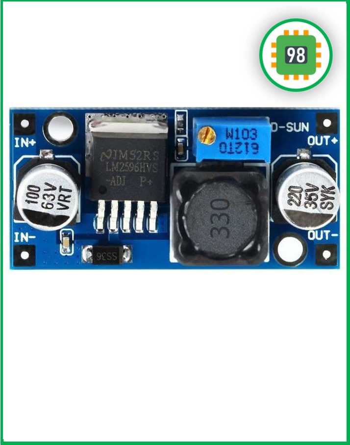 LM2596HVS-Voltage Reduction Power Supply Module-3
