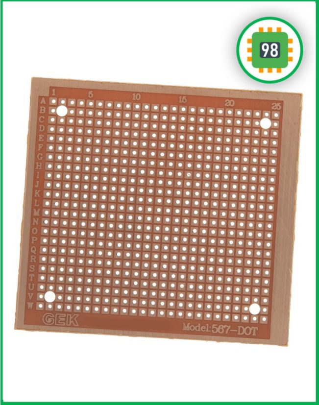 برد سوراخ دار مدل 576 سوراخ (7.5cm x 6.9cm)