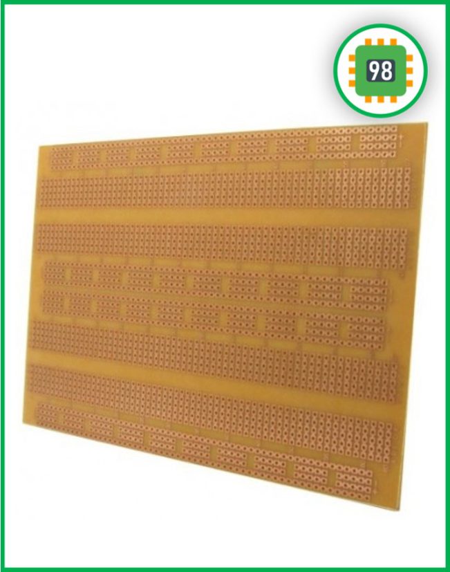 برد سوراخ دار مدل برد بوردی (16.7cm x 11.5cm)