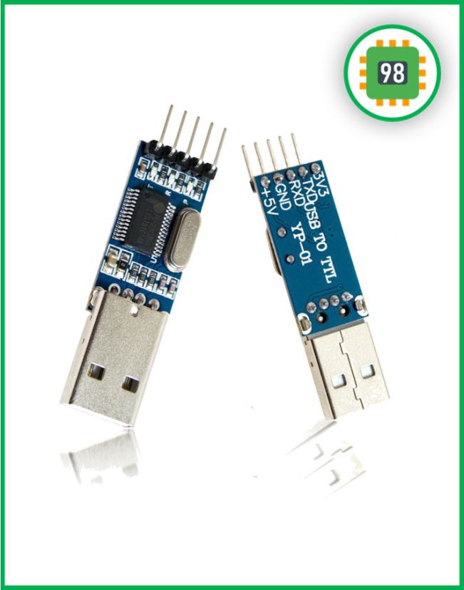 ماژول هدر بوردی تبدیل USB به TTL با تراشه PL2303