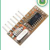 ماژول گیرنده 4 کاناله ریموت کد لرن 433MHz مدل RXC6